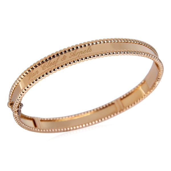 120579 bv cb9c4563 93f0 4724 8713 c088875381bf Van Cleef Arpels Signature Perlee Bracelet in 18k Yellow Gold Large Model