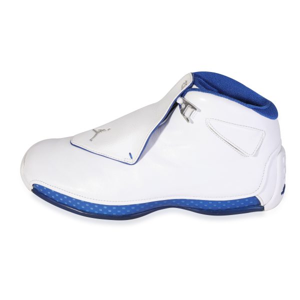 Air Jordan Air Jordan 18 Retro White Sport Royal 2018 105 US Air Jordan Air Jordan 18 Retro White Sport Royal 2018 105 US