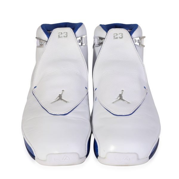 120584 pv 0953a12d fbf5 4195 95e2 c54fd3e21ab8 Air Jordan Air Jordan 18 Retro White Sport Royal 2018 105 US