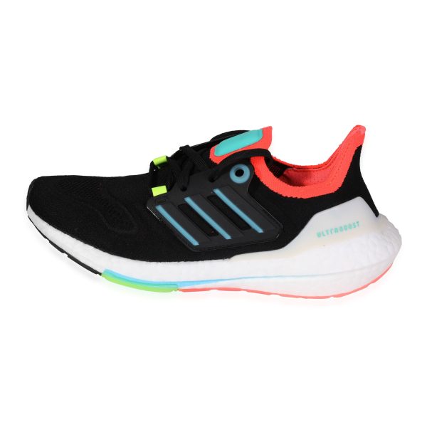 Adidas Wmns UltraBoost 22 Black Sky Rush Turbo 75 US Adidas Wmns UltraBoost 22 Black Sky Rush Turbo 75 US