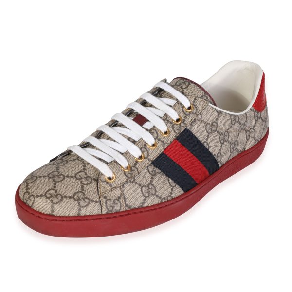 120733 sv 79aee637 a0d8 42c8 81d0 791ce0cb53ab Gucci Gucci Ace GG Supreme Beige 11 UK