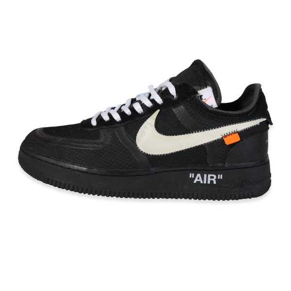 Nike Off White x Air Force 1 Low Black 75 US Nike Off White x Air Force 1 Low Black 75 US