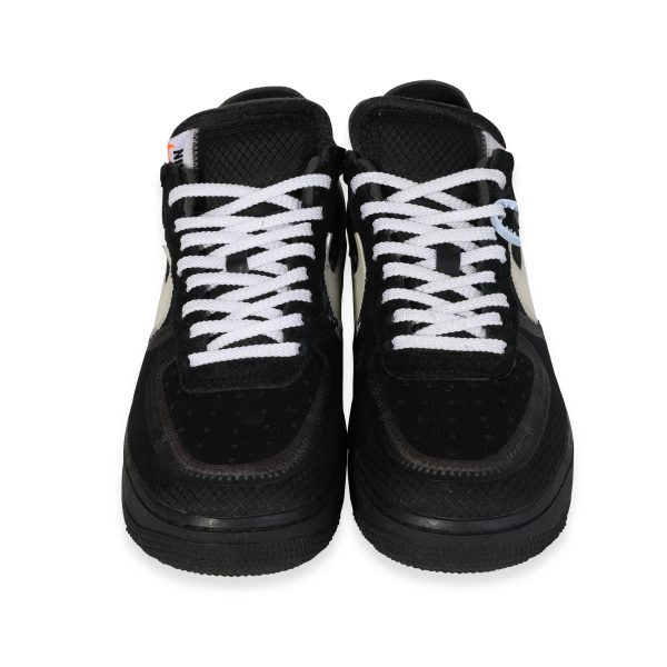 120741 pv Nike Off White x Air Force 1 Low Black 75 US