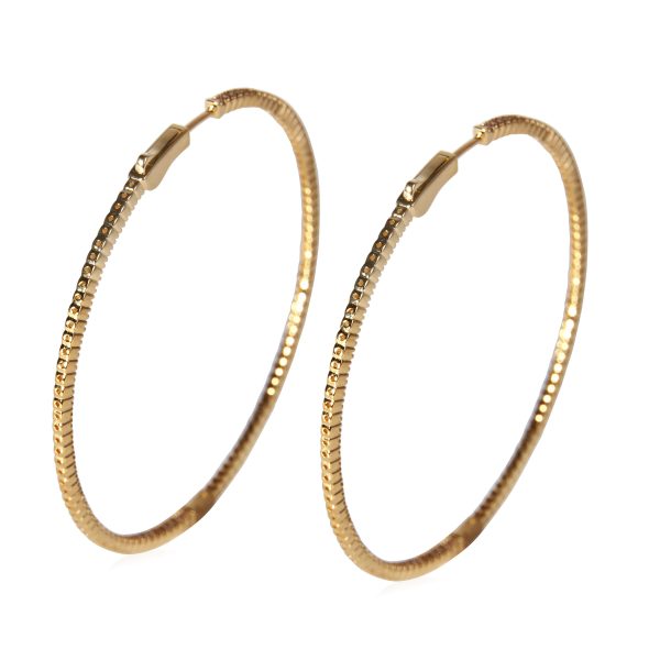 120810 pv Inside Out Diamond Hoop Earrings in 18k Yellow Gold 209 CTW