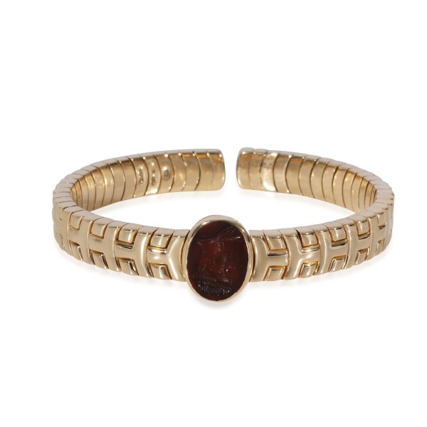 BVLGARI Carnelian Bracelet in 18K Yellow Gold BVLGARI Carnelian Bracelet in 18K Yellow Gold