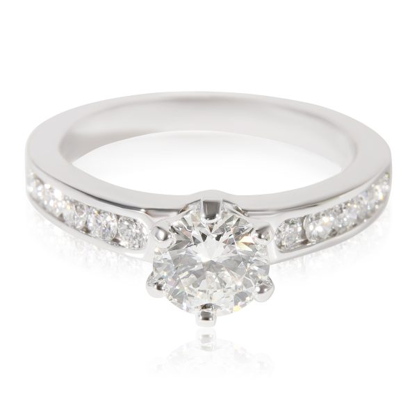 Tiffany Co Tiffany Co Diamond Engagement Ring in Platinum 081 CTW