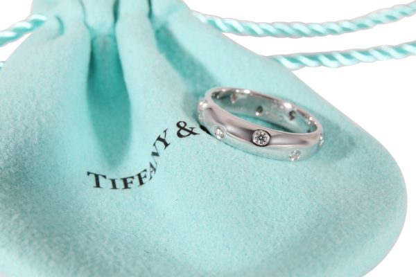 121155 box 2725769c 8b5a 4b55 8e03 81132119af87 Tiffany Co Etoile Diamond Band in Platinum 025 CTW