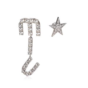 Miu Miu Pendant Earrings With Crystals Cart