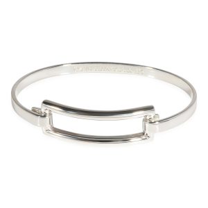 Tiffany Co Vintage Rectangular Accent Hook Bracelet in Sterling Silver Tiffany Co Atlas 01280020319 Womens Watch in Stainless Steel