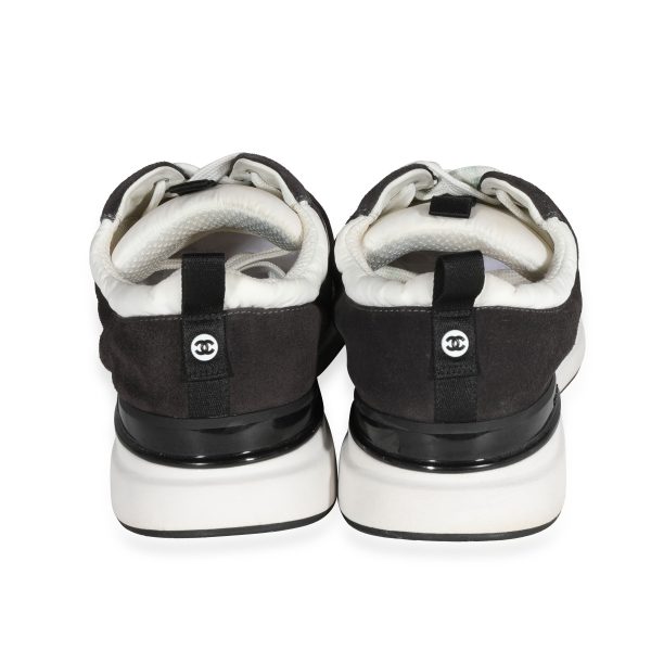 121436 bv Chanel Chanel Suede Calfskin Sneaker Dark Grey 45 EUR