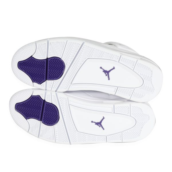 121439 ad1 8d76591c 0ee4 43ea a658 02b9261df6a9 Air Jordan Air Jordan 4 Retro Purple Metallic 105 US