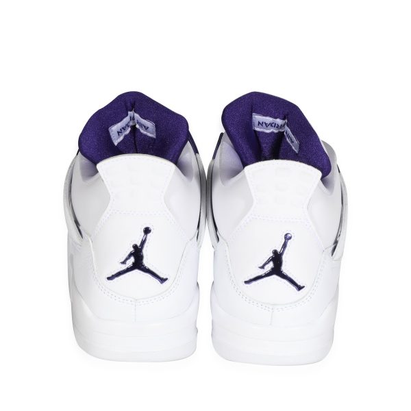 121439 bv e77125d8 cb40 4b48 ac58 709b63ba2e6e Air Jordan Air Jordan 4 Retro Purple Metallic 105 US