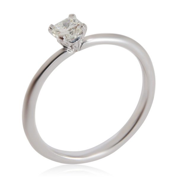 Tiffany Co Diamond Solitaire Engagement Ring in Platinum I VS1 027 CTW Tiffany Co Diamond Solitaire Engagement Ring in Platinum I VS1 027 CTW