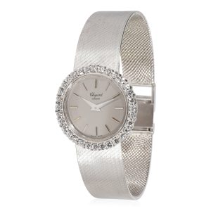 Chopard Classique 810 Womens Watch in White Gold Louis Vuitton Zippy Organizer Long Wallet Damier Ebene