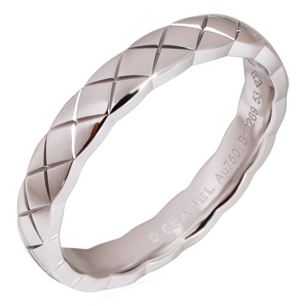 White Gold Ring Chanel Coco Crush Ring in 18k White Gold