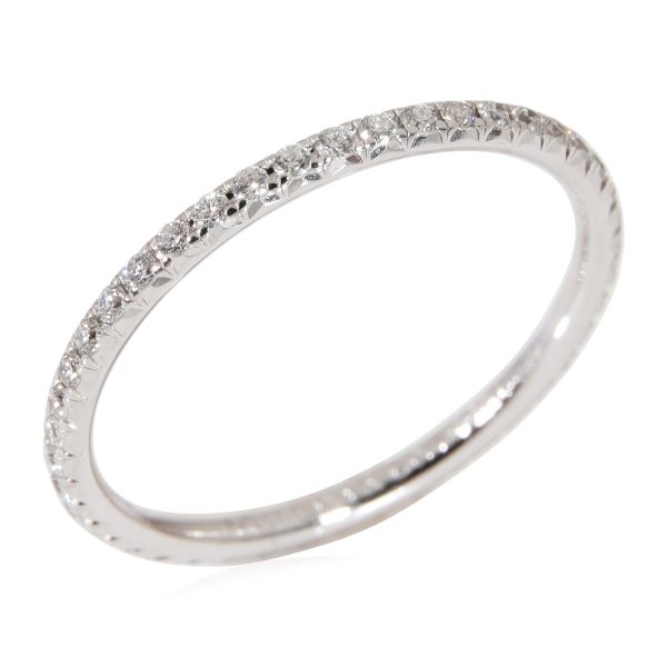 Tiffany Co Tiffany Co Metro Diamond Eternity Band in 18k White Gold 021 Ctw