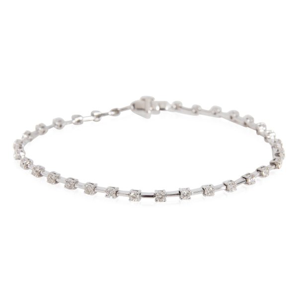 Diamond Tennis Bracelet in 18k White Gold 152 CTW Diamond Tennis Bracelet in 18k White Gold 152 CTW