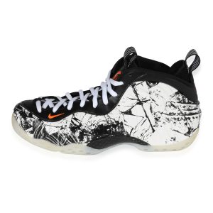 Air Foamposite One Shattered Backboard Chanel Cambon Line Medium Tote Bag Lambskin White x Black