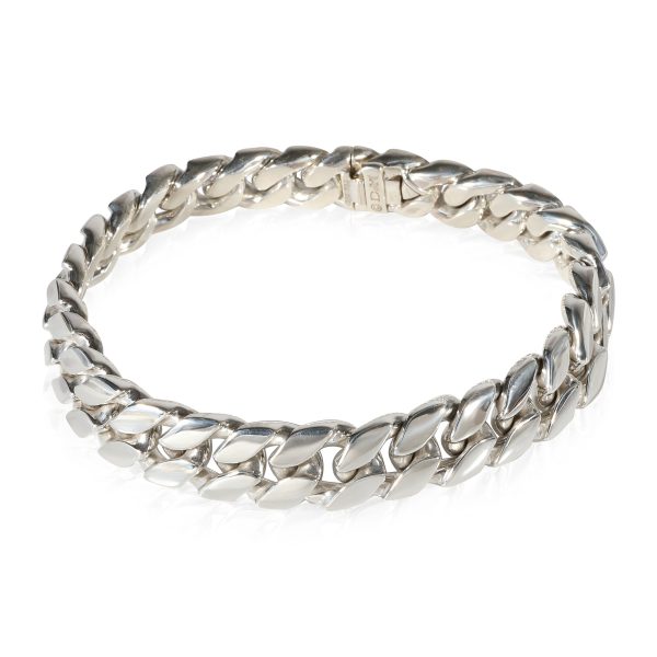 David Yurman Curb Mens Bracelet in 18K Yellow Gold Sterling Silver David Yurman Curb Mens Bracelet in 18K Yellow Gold Sterling Silver