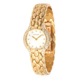 Carl F Bucherer Medea 1141 3 Womens Watch in Yellow Gold BALENCIAGA The City Handbag Dark Grey