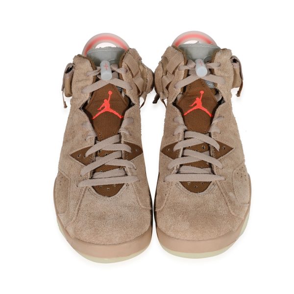 121807 pv Air Jordan Travis Scott x Air Jordan 6 Retro British Khaki 85 US