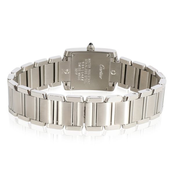 121809 bv Cartier Tank Francaise WE110006 Womens Watch in Stainless Steel