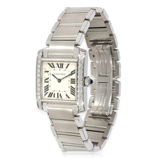 Cartier Tank Francaise W4TA0009 Unisex Watch in Stainless Steel Cartier Tank Francaise W4TA0009 Unisex Watch in Stainless Steel