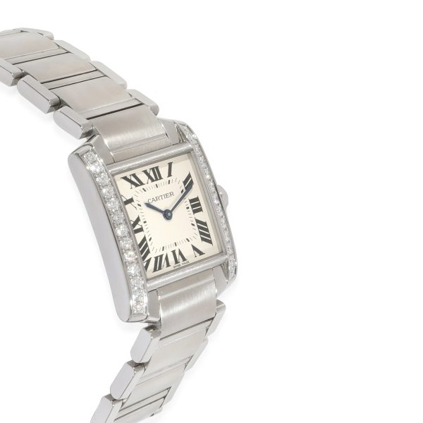 121849 rv Cartier Tank Francaise W4TA0009 Unisex Watch in Stainless Steel