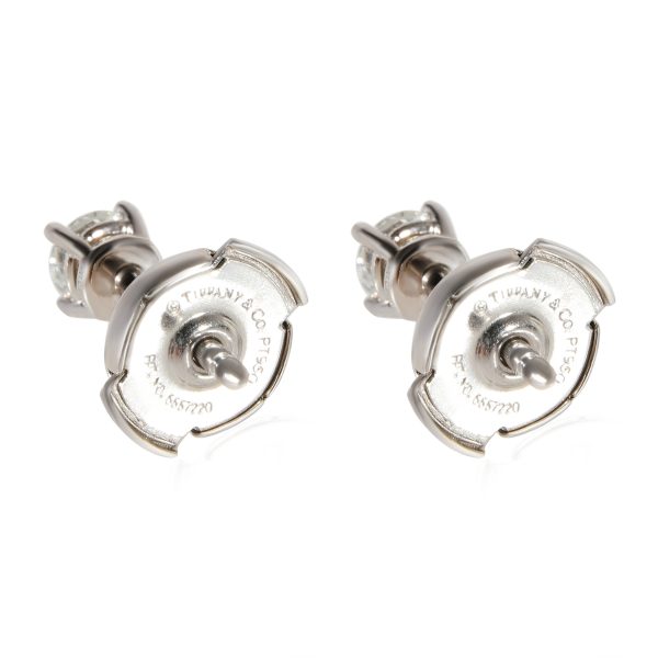 121873 pv a4944029 d23f 48ec bc24 0d9862af1238 Tiffany Co Diamond Stud Earring in Platinum E SI1 042 CTW