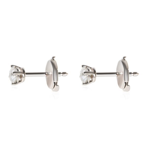 121873 sv 116650e5 5421 45b4 850a 490091f3d9cd Tiffany Co Diamond Stud Earring in Platinum E SI1 042 CTW