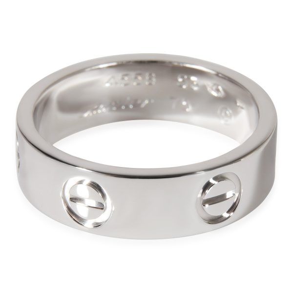 Cartier Love Ring in 18k White Gold Cartier Love Ring in 18k White Gold