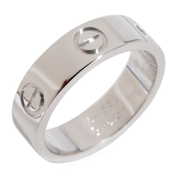 121880 pv 3209b17f ce8f 4acc aefa b7e6a4136fb7 Cartier Love Ring in 18k White Gold