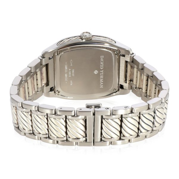 122050 bv David Yurman Thoroughbred T304 Unisex Watch in SS+Sterling Silver