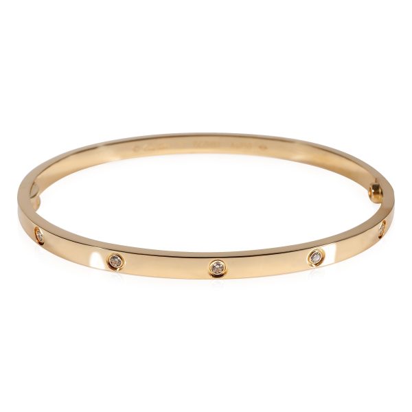 Cartier Love Diamond Bracelet in 18k Yellow Gold 021 CTW Cartier Love Diamond Bracelet in 18k Yellow Gold 021 CTW