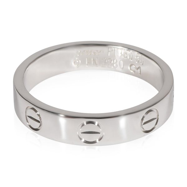 Cartier Cartier Love Wedding Band in 950 Platinum