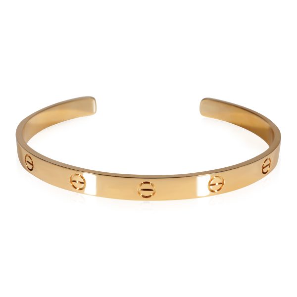 Cartier Love Cuff in 18K Yellow Gold Cartier Love Cuff in 18K Yellow Gold