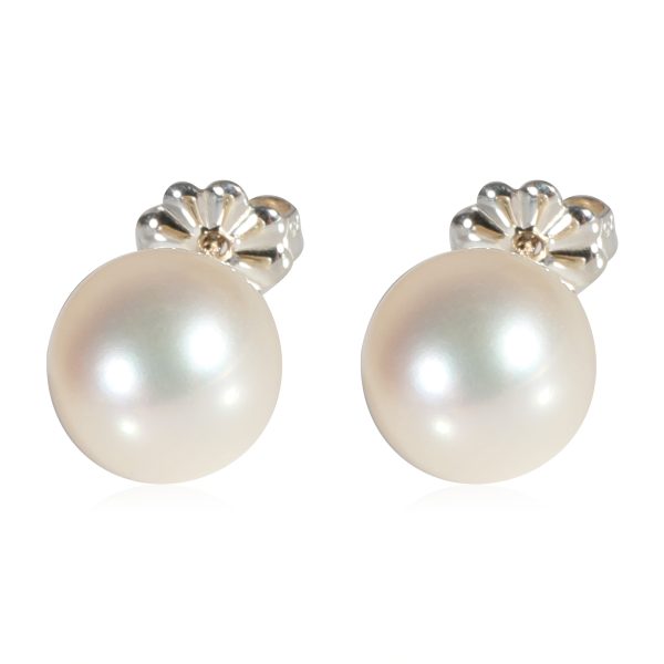 Tiffany Co Ziegfeld Collection Pearl Earrings in 925 Sterling Silver Tiffany Co Ziegfeld Collection Pearl Earrings in 925 Sterling Silver