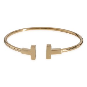 Tiffany Co Tiffany T Bracelet in 18k Yellow Gold Louis Vuitton Agenda PM Notebook Monogram