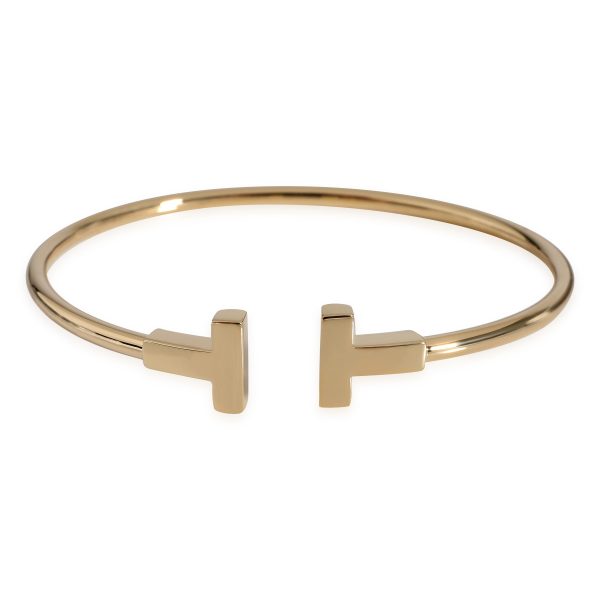 Tiffany Co Tiffany T Bracelet in 18k Yellow Gold Tiffany Co Tiffany T Bracelet in 18k Yellow Gold