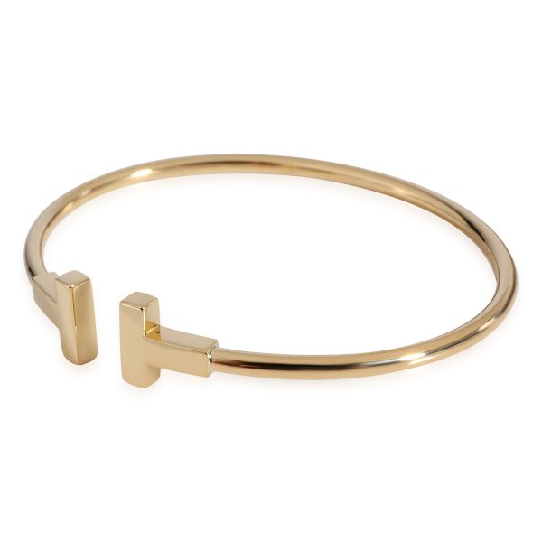 122593 sv Tiffany Co Tiffany T Bracelet in 18k Yellow Gold