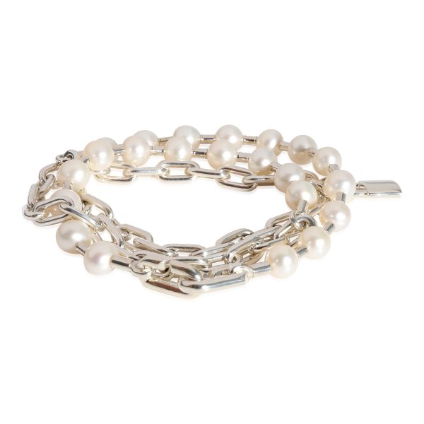 122615 av Tiffany Co HardWear Pearl Bracelet in Sterling Silver