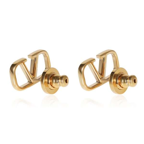 122703 pv 88227d09 9b3f 4c30 b74d 9f9fc5624c97 Gold Tone Valentino Garavani Stud Earring