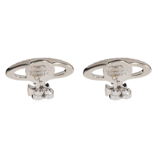 122710 av d74e7446 c743 4cb3 91c4 a0baf6f7837e Vivienne Westwood Mayfair Bas Relief Crystal Stud Gold Tone Earring