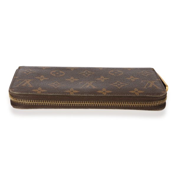 122791 stamp Louis Vuitton Monogram Canvas Zippy Wallet