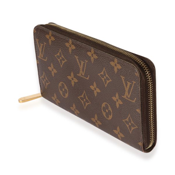 122791 sv Louis Vuitton Monogram Canvas Zippy Wallet