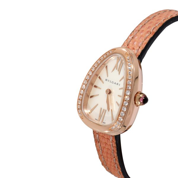 122849 lv BVLGARI Serpenti 102727 Womens Watch in Rose Gold