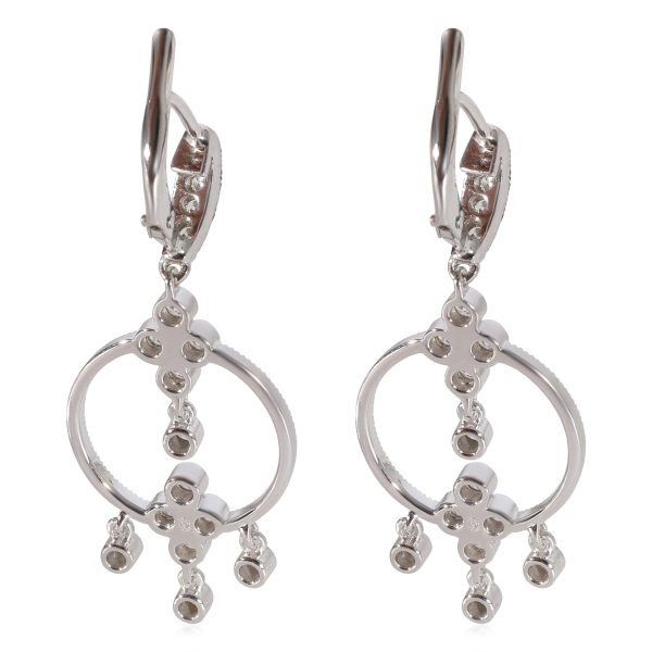 122939 pv Diamond Chandelier Earrings in 18k White Gold 05 CTW