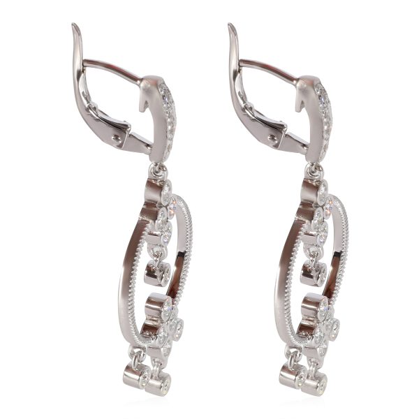 122939 sv Diamond Chandelier Earrings in 18k White Gold 05 CTW