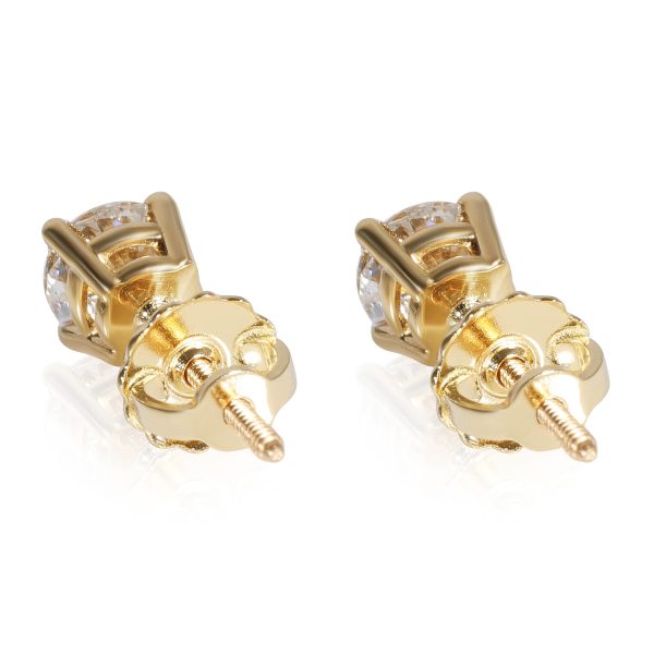 122953 av 09cef896 666d 4b00 ab11 0e95cec14232 Stud Earring in 14K Yellow Gold 1 CTW