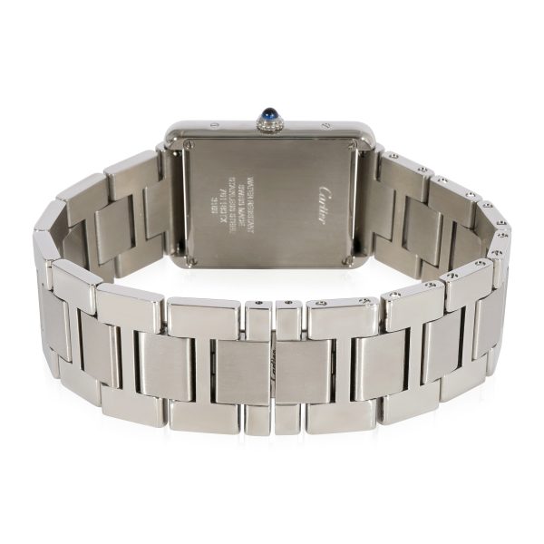 123008 bv Cartier Tank Solo W5200014 Unisex Watch in Stainless Steel